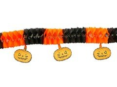 Girlanda na Halloween Straszne Dynie - 300 cm
