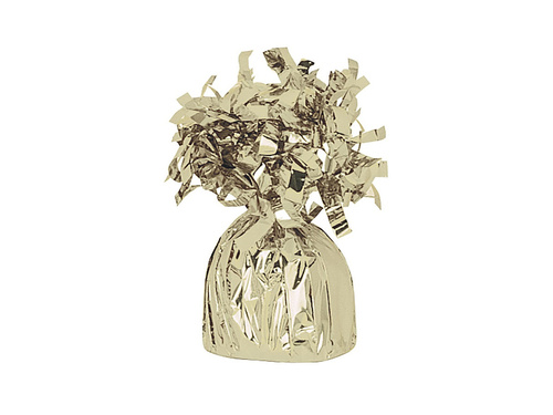 Obciążnik foliowy do balonów napełnionych helem - szampański - 176 g.