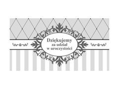 Etykiety z podziękowaniem - 10 szt.