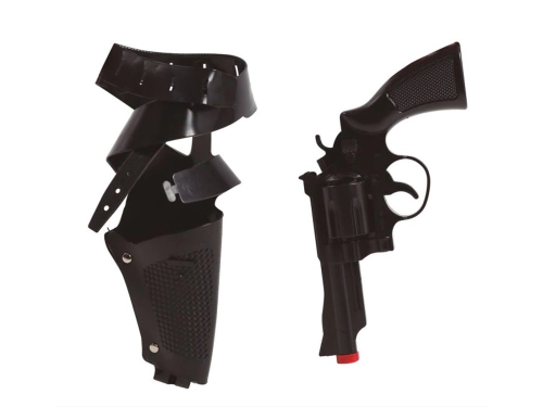 Rewolwer z kaburą - 1 szt.