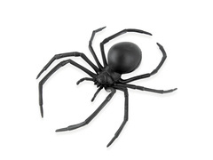 Dekoracja Czarna Wdowa na Halloween - 16 cm - 1 szt.