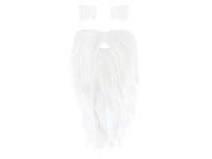 Broda Mikołaja z wąsami i brwiami - 1 op.