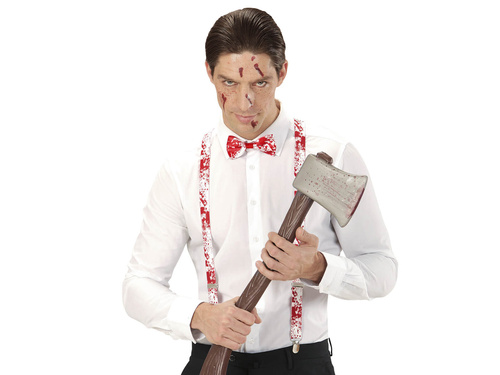 Zestaw zakrwawione szelki + mucha 1 kpl.