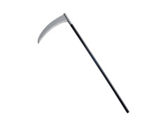 Składana kosa plastikowa - 102 cm