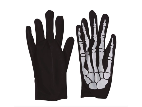 Rękawiczki Szkielet - 25 cm - 1 para