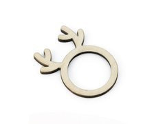 Obrączki na serwetki Renifery - 6 szt.