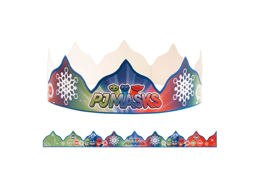 Korona papierowa Pidżamersi - 1 szt.