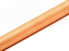 Organza gładka łososiowa - 36 cm x 9 metrów