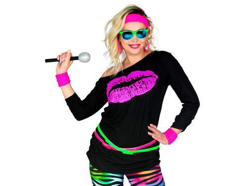 Koszulka T-shirt lata 80-te dla kobiety