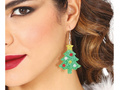 Kolczyki Choinka - 1 para