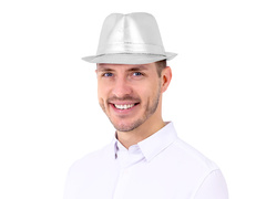 Kapelusz srebrny - 1 szt.
