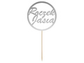 Topper na tort na roczek - personalizowany - 1 szt.
