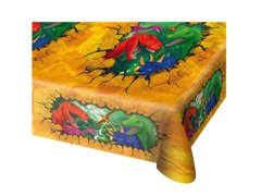 Obrus urodzinowy Dinozaury - 130 x 180 cm - 1 szt.