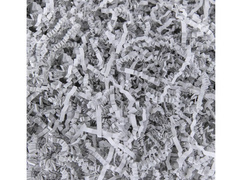 Wypełniacz do prezentów karbowany - szary - 50 g