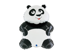 Balon foliowy Miś Panda - 49x63 cm - 1 szt