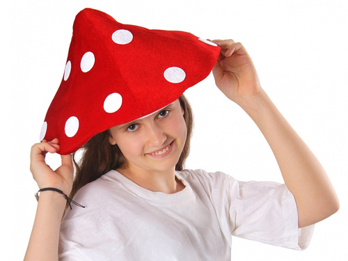 Duża czapka Muchomorek