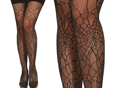 Rajstopy w sieć pająka - 1 para