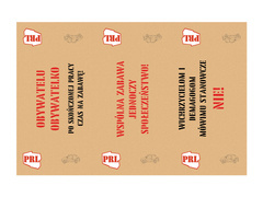 Bieżnik urodzinowy PRL - 5 m - 1 szt.