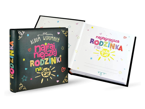 Album fotograficzny na zdjęcia Najfajniejsza rodzinka - 50 kartek