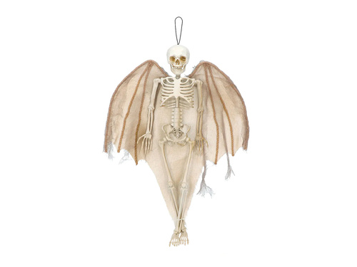Dekoracja wisząca Skrzydlaty szkielet - 46 cm - 1 szt.