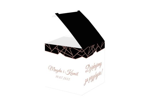 Pudełeczka personalizowane dla gości na wesele - 6 szt.