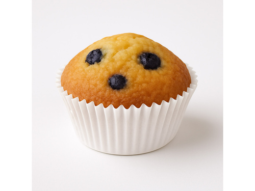 Papilotki do babeczek białe - 50 szt.