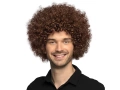 Peruka afro brązowa - 1 szt.