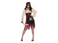 Kostium Piratka dla kobiety - 1 szt.