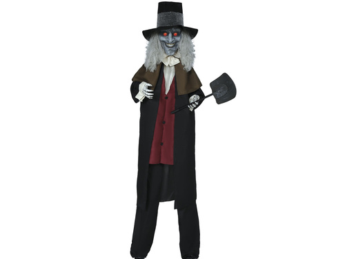 Dekoracja stojąca Ponury Grabarz - 230 cm - 1 szt.