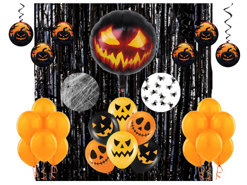 Zestaw Mroczna Dynia - 75 elementów