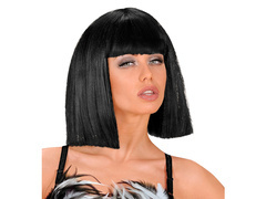 Peruka czarna Showgirl - 1 szt.
