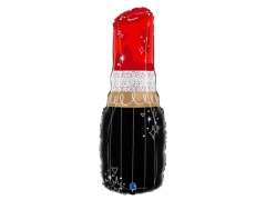 Balon foliowy Szminka - 25x71 cm - 1 szt.