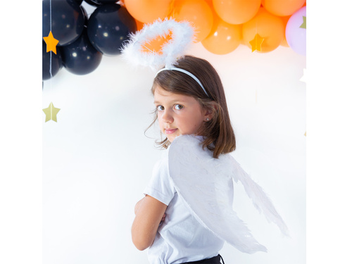 Opaska aureolka biała - 1 szt.