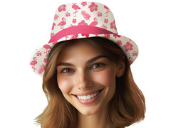 Kapelusz hawajski Flamingi - 1 szt.