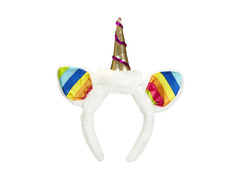 Opaska na głowę jednorożec