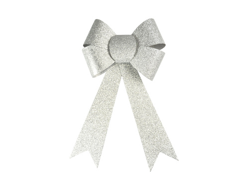 Kokarda srebrna brokatowa - 1 szt.