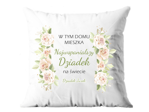 Poszewka personalizowana na dzień dziadka - 1 szt.