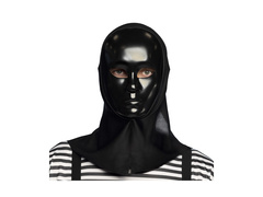 Maska Mim z kapturem czarna