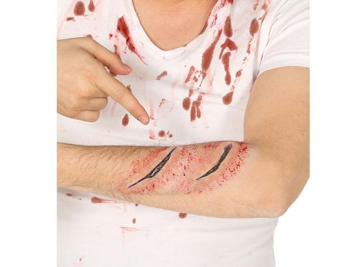 Zestaw lateksowych ran - 2 szt.