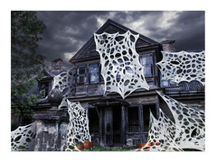 Pajęczyna DIY na Halloween - 1 szt.