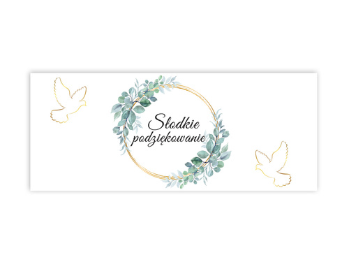 Naklejki na pudełka na ciasto - 8 szt.