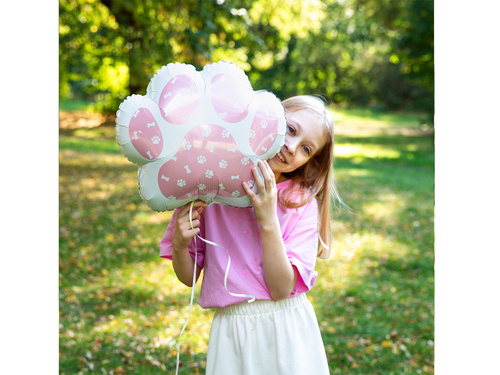Balon foliowy Psia Łapka - 49 x 50 cm - 3 szt.