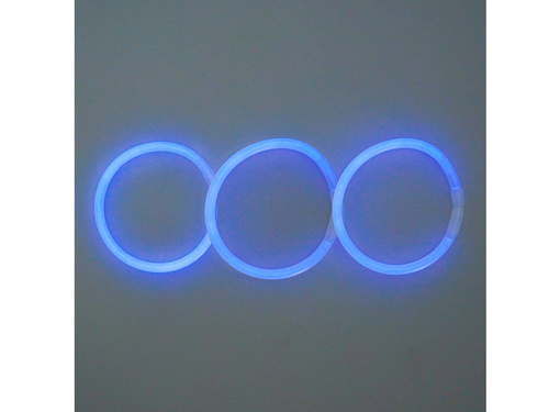 Świetliki łamane - fluorescencyjne mix kolorów - 3 szt.