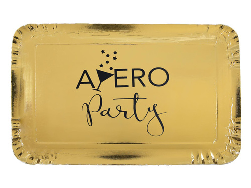 Tacka papierowa Apero Party - 28,5 x 19,5 cm - 5 szt.
