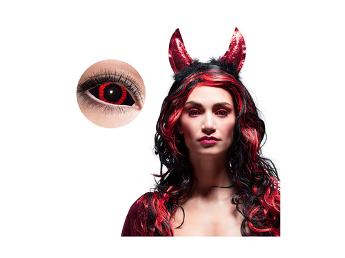 Soczewki kontaktowe Sclera Diablica - 6-miesięczne