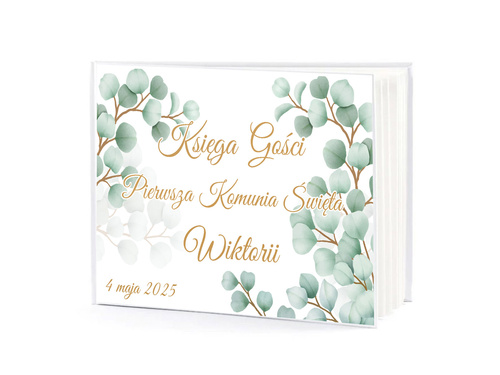 Księga gości na I Komunię Świętą - 50 kartek