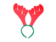 Rogi renifera z dzwoneczkami - 1 szt.