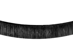 Kurtyna - zasłona czarna- 30 cm x 300 cm