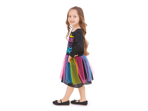 Kostium Kolorowy Kościotrup - 1 szt.