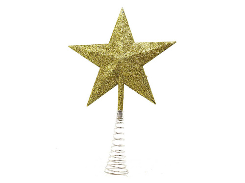 Gwiazda choinkowa złota - 23 cm - 1 szt.